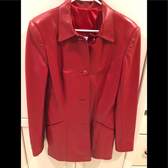 Batya Leather Jacket. - Picture 1 of 4